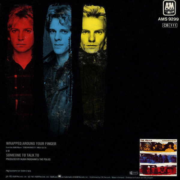 The Police - Wrapped Around Your Finger | A&M Records (AMS 9299) - 2