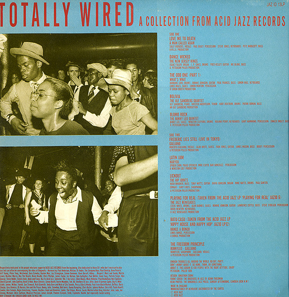 Various - Totally Wired (A Collection From Acid Jazz Records) | Acid Jazz (JAZID LP 13) - 2