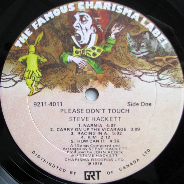 Steve Hackett - Please Don't Touch! | Charisma (9211-4011) - 3