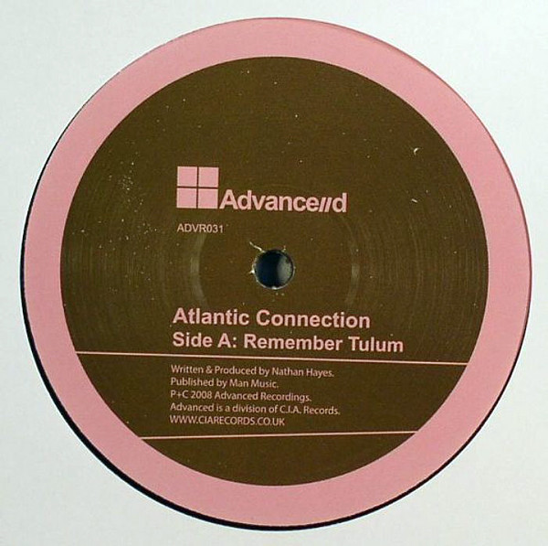 Atlantic Connection - Remember Tulum / Water | Advance//d Recordings (ADVR031)