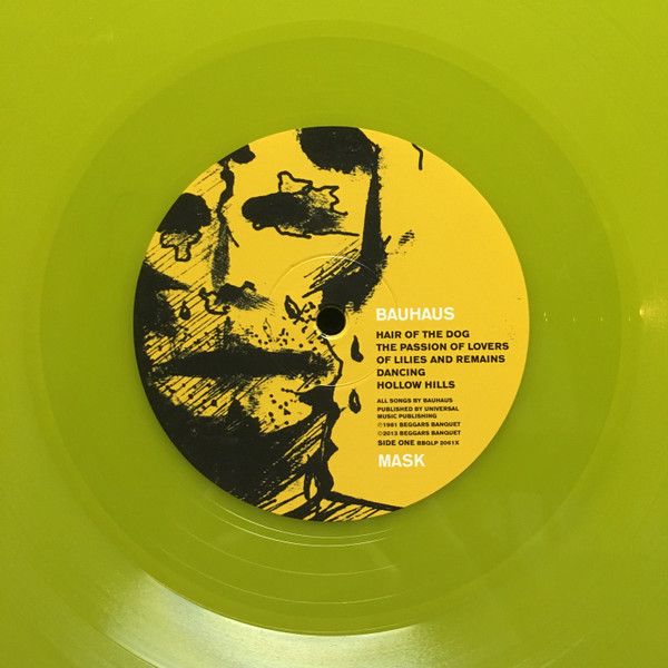 Bauhaus - Mask | Beggars Banquet (BBQLP 2061X) - 3 Bauhaus - Mask | Beggars Banquet (BBQLP 2061X) - 3