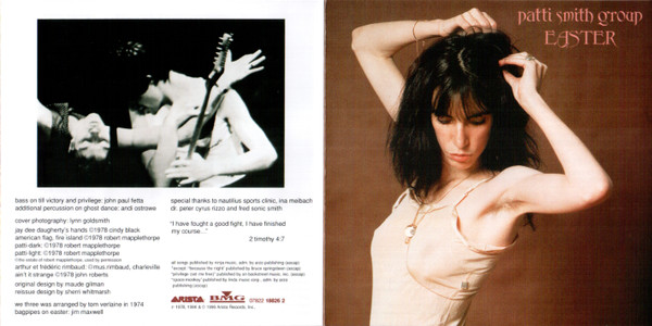 Patti Smith Group - Easter | Arista (07822 18826 2) - 4