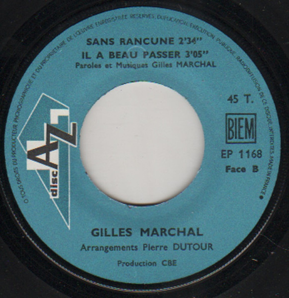 Gilles Marchal - Le Pere Noel Est Mort | Disc'Az (EP 1168) - 4