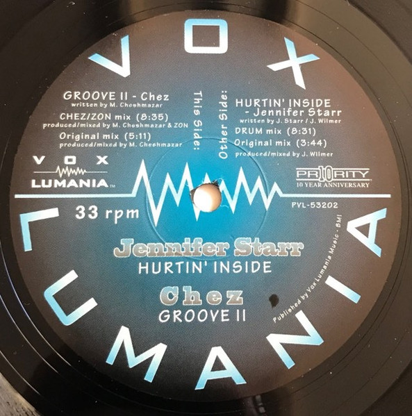 Chez / Jennifer Starr - Groove II / Hurtin' Inside | Vox Lumania (PVL-53202) - main