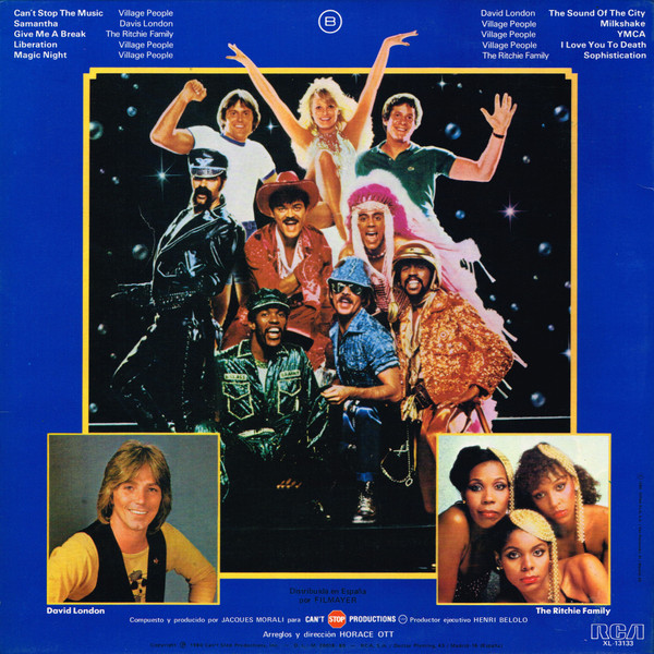 Village People - Can't Stop The Music - Banda Sonora Original De La Pelicula | RCA Victor (XL-13133) - 2 Village People - Can't Stop The Music - Banda Sonora Original De La Pelicula | RCA Victor (XL-13133) - 2