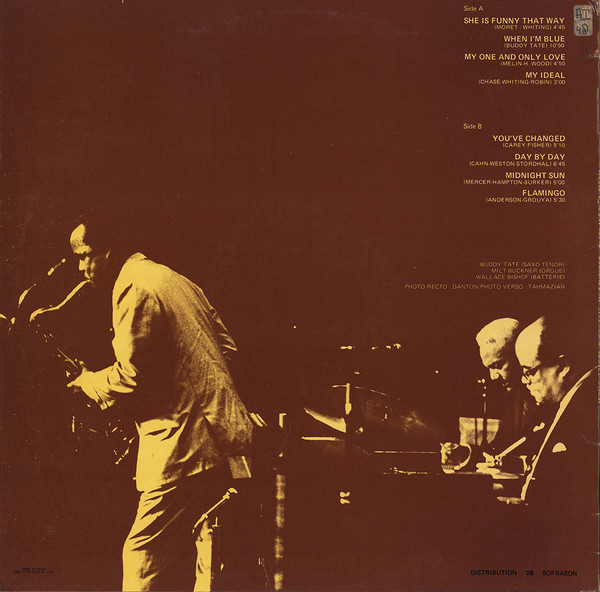 Buddy Tate - Milt Buckner - Midnight Slows | Black And Blue (333.026) - 2 Buddy Tate - Milt Buckner - Midnight Slows | Black And Blue (333.026) - 2