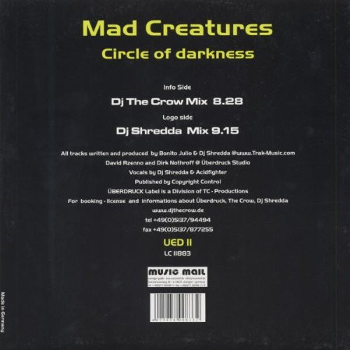 Mad Creatures - Circle Of Darkness | Überdruck Records (UED 11) - 2 Mad Creatures - Circle Of Darkness | Überdruck Records (UED 11) - 2