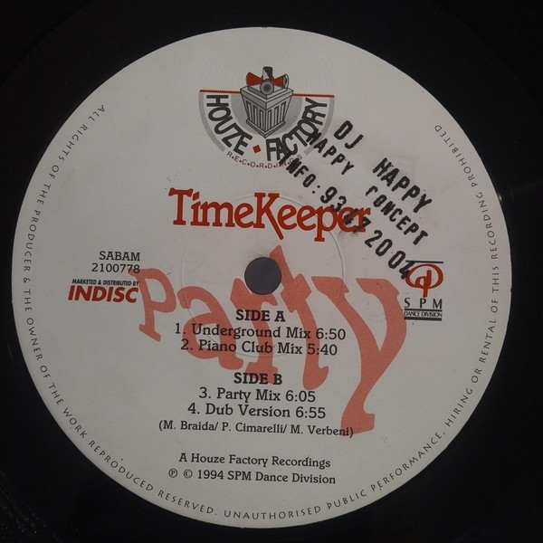 Timekeeper - Party | Houze Factory (2100778)