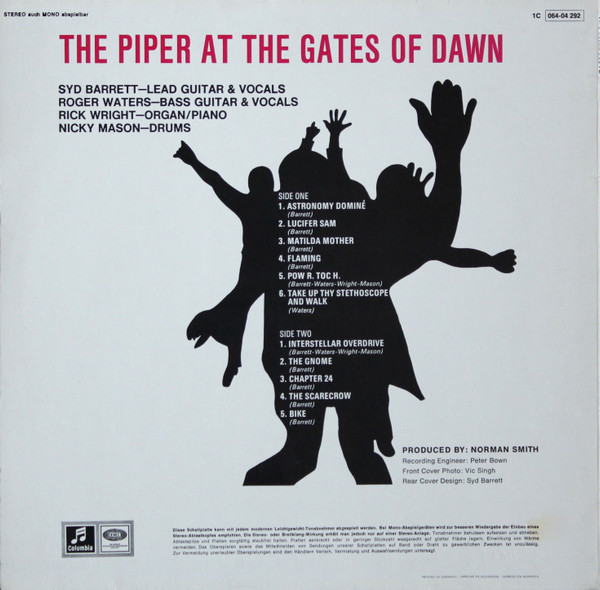 Pink Floyd - The Piper At The Gates Of Dawn | Columbia (1C 064-04 292) - 2 Pink Floyd - The Piper At The Gates Of Dawn | Columbia (1C 064-04 292) - 2