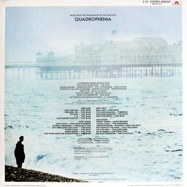 Various - Quadrophenia (Music From The Soundtrack Of The Who Film) | Polydor (2625 037) - 2