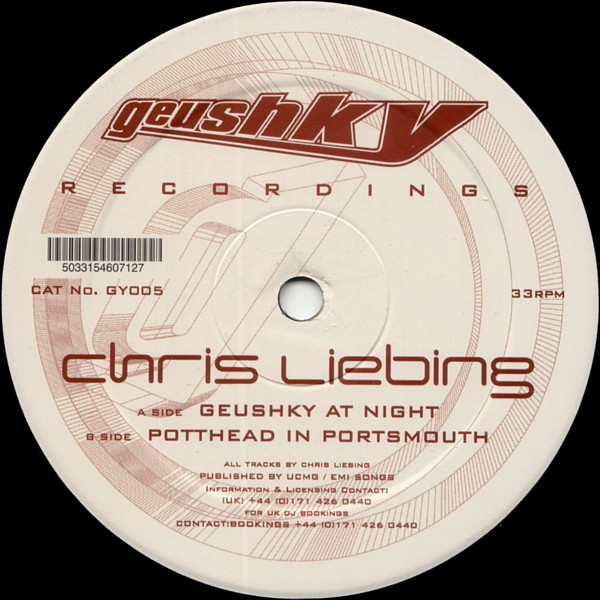 Chris Liebing - Geushky At Night | Geushky (GY005)