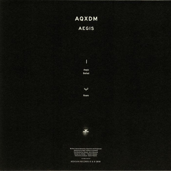 AQXDM - Aegis | Bedouin Records (BDN 019) - 2