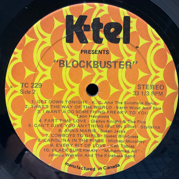 Various - Block Buster [Vinyl] | K-Tel (TC 229) - 4