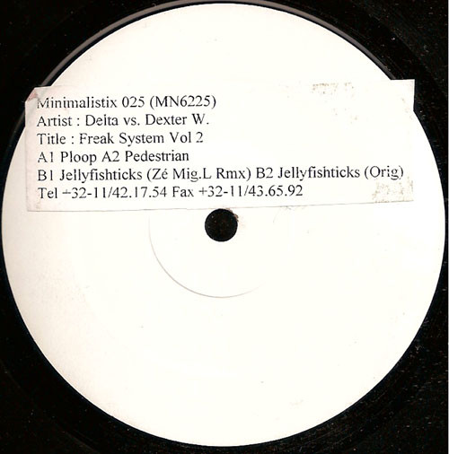 Delta Vs DJ Dex - Freak System Vol. 2 | Minimalistix (MN6525)