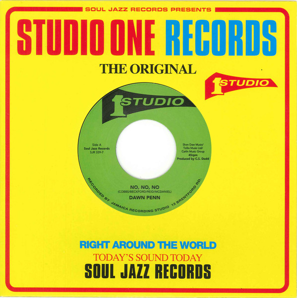 Dawn Penn / Jackie Mittoo - No No No / Ghetto Organ | Studio One (SJR 339-7) - main Dawn Penn / Jackie Mittoo - No No No / Ghetto Organ | Studio One (SJR 339-7) - main