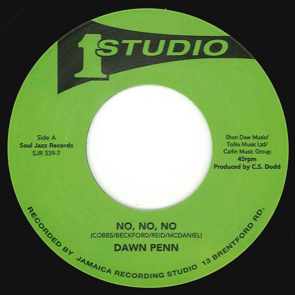 Dawn Penn / Jackie Mittoo - No No No / Ghetto Organ | Studio One (SJR 339-7) - 3 Dawn Penn / Jackie Mittoo - No No No / Ghetto Organ | Studio One (SJR 339-7) - 3