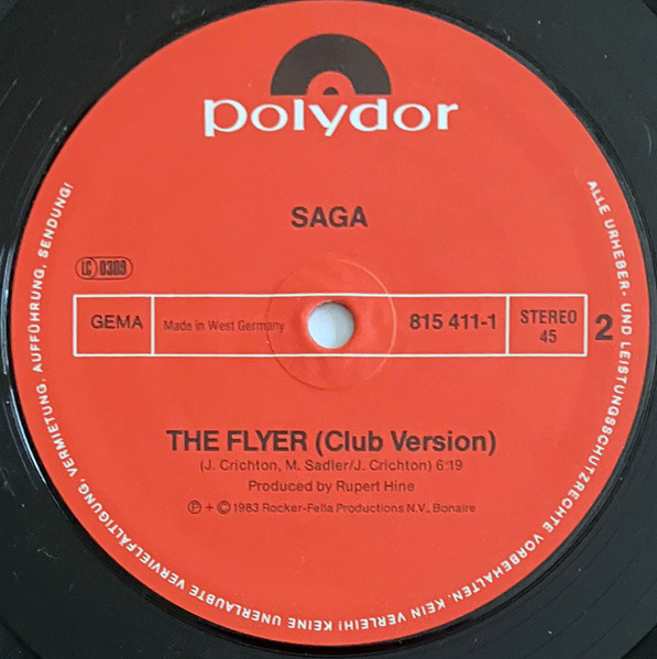 Saga - The Flyer (Extended Version) | Polydor (815 411-1) - 4