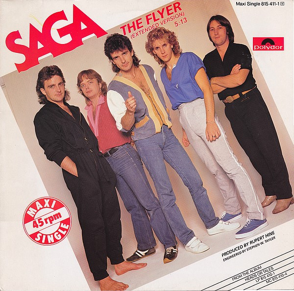 Saga - The Flyer (Extended Version) | Polydor (815 411-1) - main