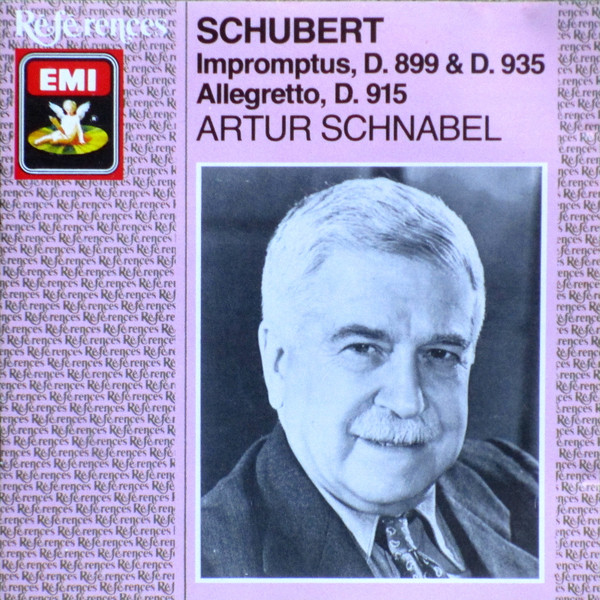 Franz Schubert - Artur Schnabel - Impromptus, D. 899 & D. 935 - Allegretto, D. 915 | Angel Records (CDH 7 61021 2) - main