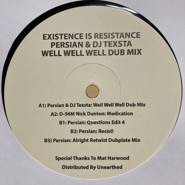 Persian & DJ Texta - Well Well Well Dub Mix | Existence Is Resistance (ER030) - 2