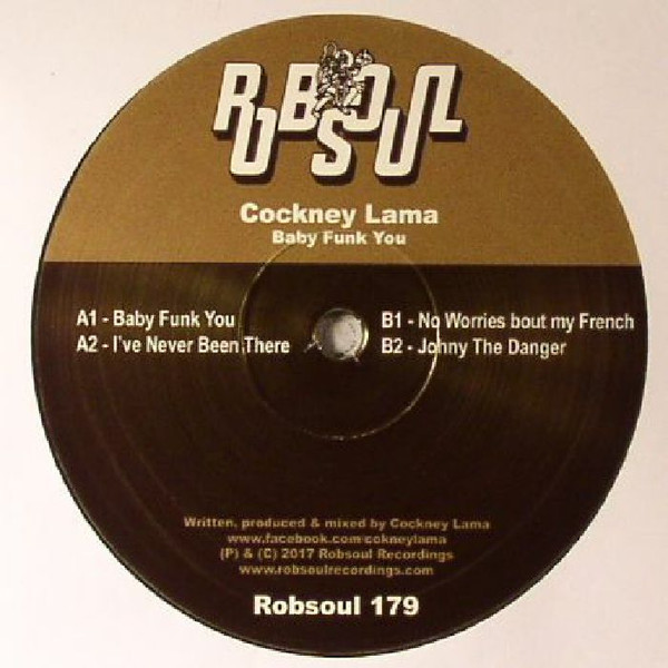 Cockney Lama - Baby Funk You | Robsoul Recordings (ROBSOUL 179) - main Cockney Lama - Baby Funk You | Robsoul Recordings (ROBSOUL 179) - main