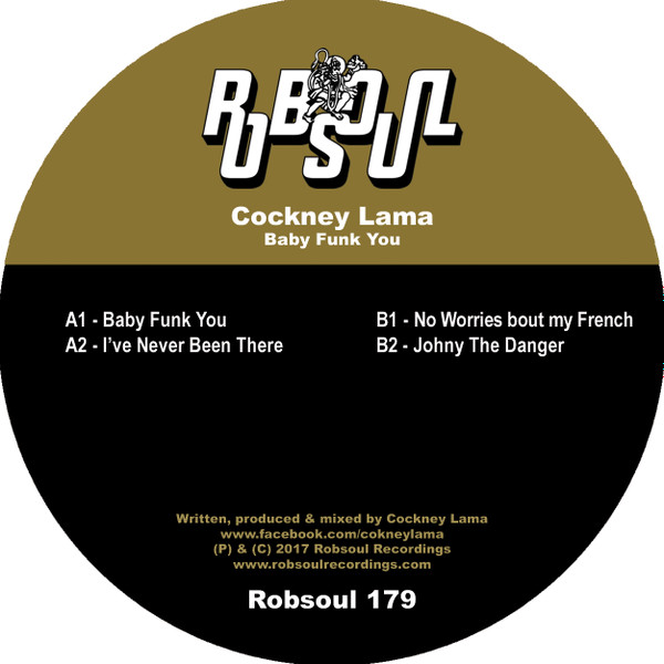 Cockney Lama - Baby Funk You | Robsoul Recordings (ROBSOUL 179) - 2 Cockney Lama - Baby Funk You | Robsoul Recordings (ROBSOUL 179) - 2