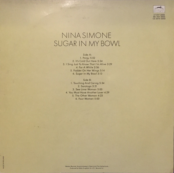 Nina Simone - Sugar In My Bowl | Antelope Records (ANT 22032) - 2 Nina Simone - Sugar In My Bowl | Antelope Records (ANT 22032) - 2