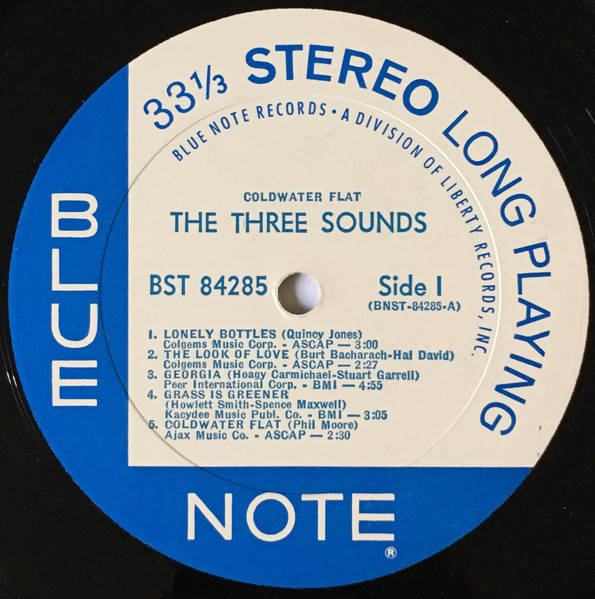 The Three Sounds And Oliver Nelson And His Orchestra - Coldwater Flat | Blue Note (BST 84285) - 4