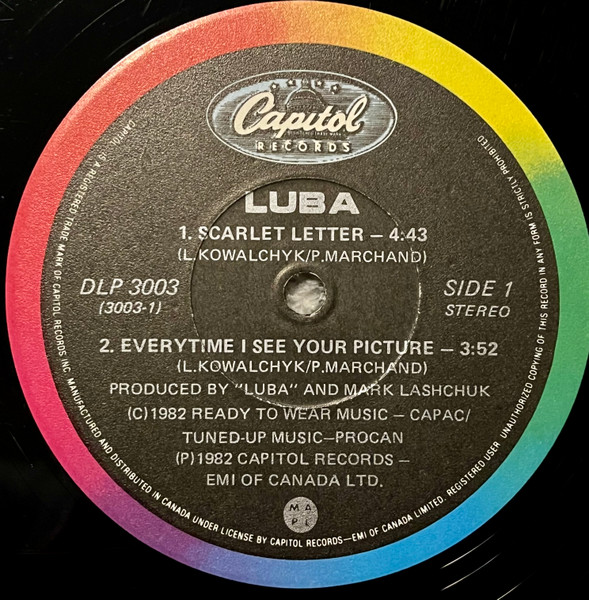 Luba - Luba | Capitol Records (DLP 3003) - 3