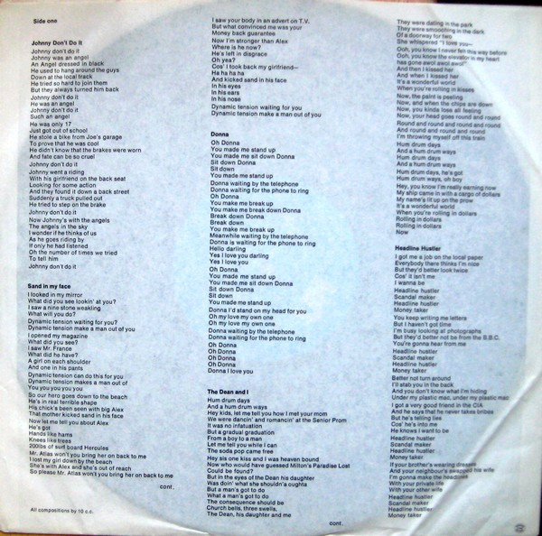 10cc - 10cc | UK Records (UKS 53105) - 3