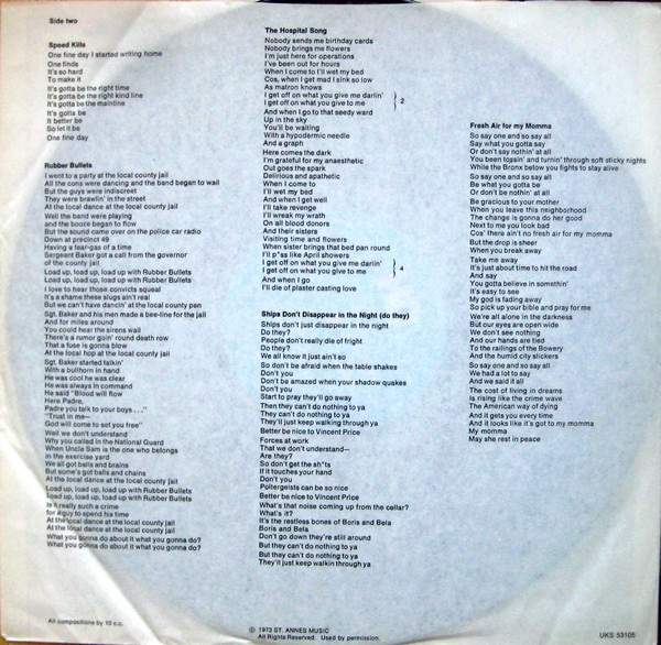 10cc - 10cc | UK Records (UKS 53105) - 4