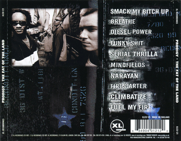 The Prodigy - The Fat Of The Land | XL Recordings (XLCD 121) - 2 The Prodigy - The Fat Of The Land | XL Recordings (XLCD 121) - 2