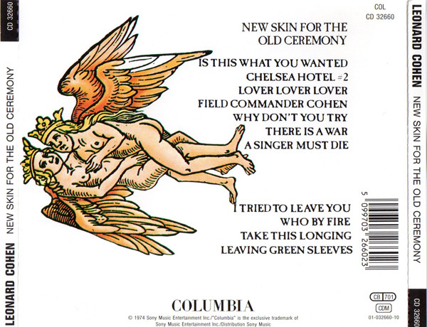 Leonard Cohen - New Skin For The Old Ceremony | Columbia (CD 32660) - main