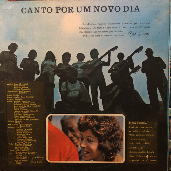 Beth Carvalho - Canto Por Um Novo Dia | Tapecar (LP. - X - 19) - 2