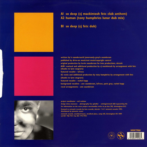 The Reese Project - So Deep (12" Edition Two) | Network Records (NWKTR 68) - 4 The Reese Project - So Deep (12" Edition Two) | Network Records (NWKTR 68) - 4