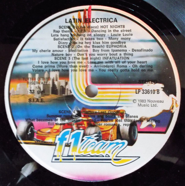 Latin Electrica - Latin Electrica | F1 Team (LP 33610) - 4