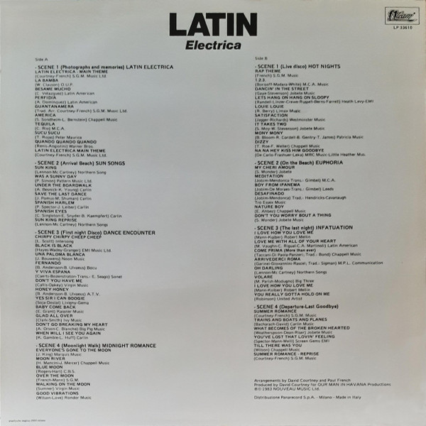 Latin Electrica - Latin Electrica | F1 Team (LP 33610) - 2