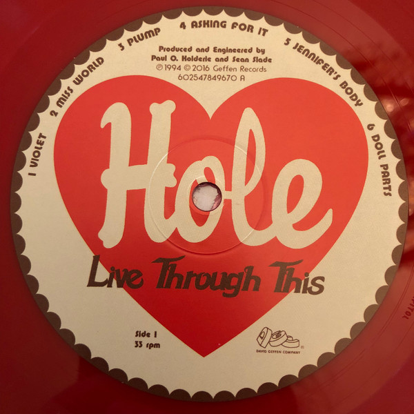Hole - Live Through This | DGC (602547849670) - 3