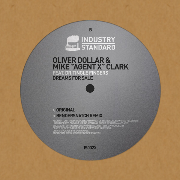 Oliver $ , Mike Clark , Dr. Tingle Fingers - Dreams For Sale | Industry Standard (IS002X) - 2