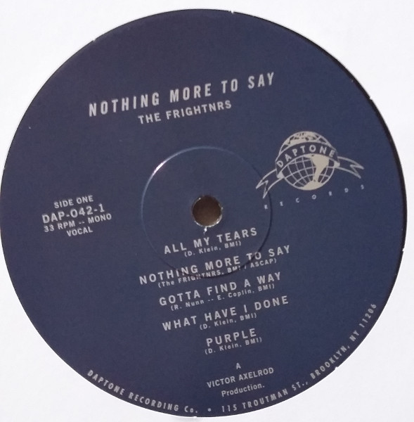 The Frightnrs - Nothing More To Say LP | Daptone Records (DAP-042) - 2 The Frightnrs - Nothing More To Say LP | Daptone Records (DAP-042) - 2