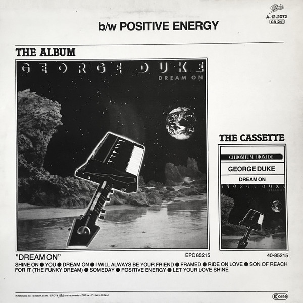 George Duke - Shine On / Positive Energy | Epic (EPCA 12.2072) - 2 George Duke - Shine On / Positive Energy | Epic (EPCA 12.2072) - 2