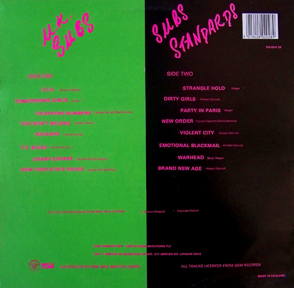 UK Subs - Subs Standards | Dojo (DOJOLP 28) - 2 UK Subs - Subs Standards | Dojo (DOJOLP 28) - 2