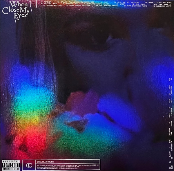 Chelsea Cutler - When I Close My Eyes | Republic Records (B0035470-01)