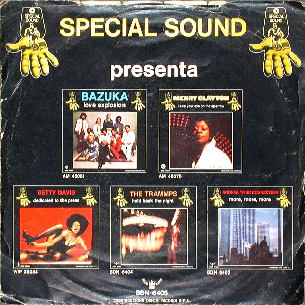 Andrea True Connection - More, More, More | Buddah Records (BDN 6405) - 2