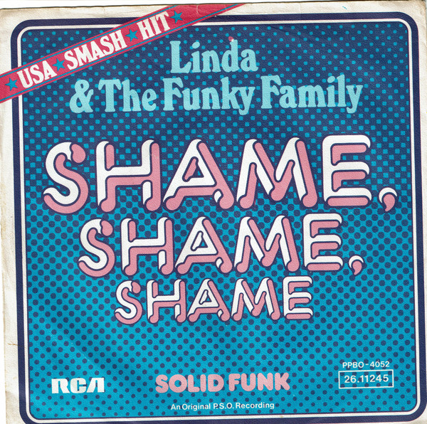 Linda Fields & The Funky Boys - Shame, Shame, Shame | RCA Victor (PPBO-4052)