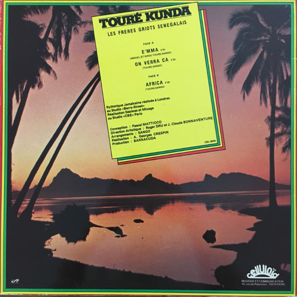 Touré Kunda - Africa | Celluloid (CEL 6044) - 2