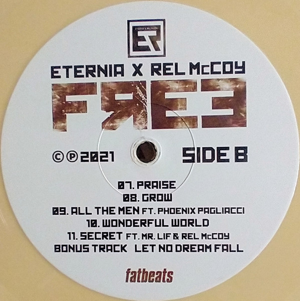 Eternia X Rel McCoy - Free | Fat Beats Records (FB5210) - 4 Eternia X Rel McCoy - Free | Fat Beats Records (FB5210) - 4