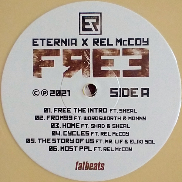 Eternia X Rel McCoy - Free | Fat Beats Records (FB5210) - 3 Eternia X Rel McCoy - Free | Fat Beats Records (FB5210) - 3