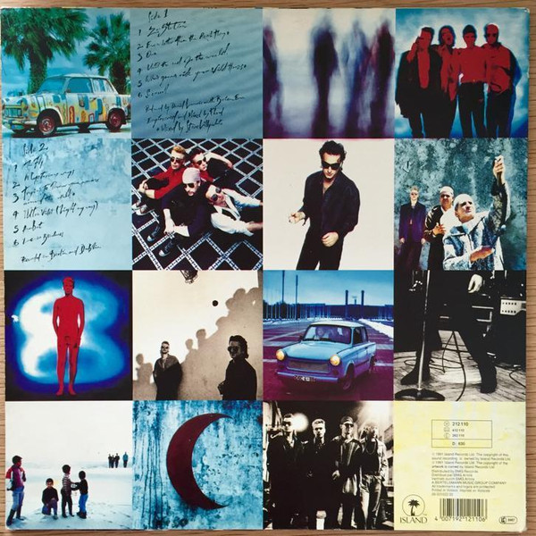U2 - Achtung Baby | Island Records (212 110) - 2 U2 - Achtung Baby | Island Records (212 110) - 2