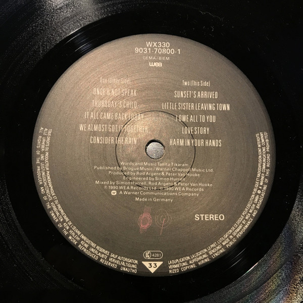 Tanita Tikaram - The Sweet Keeper | WEA (WX330) - 3